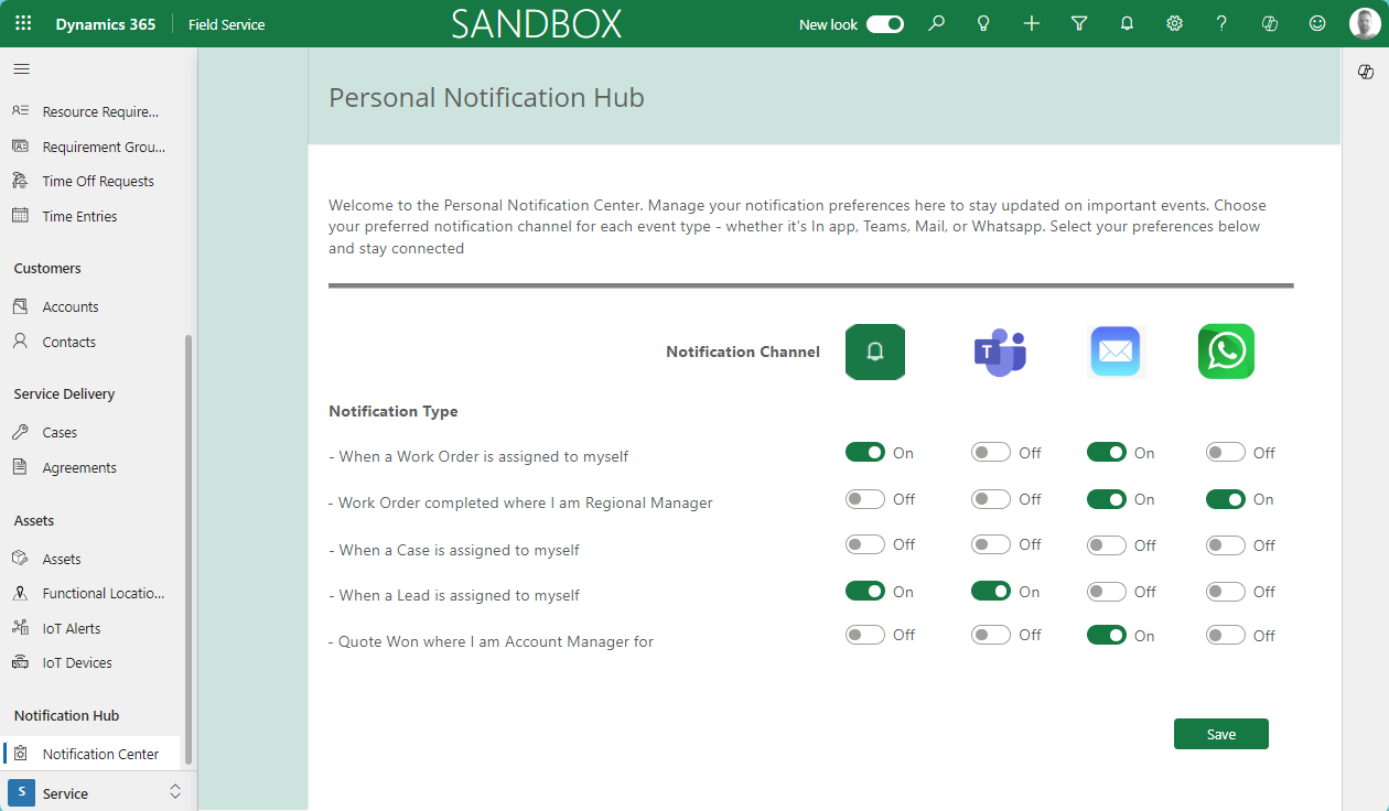 Personal Notification Hub