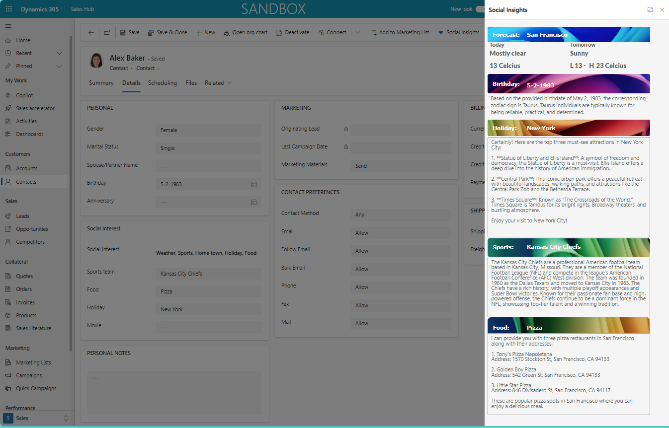 Social Insights