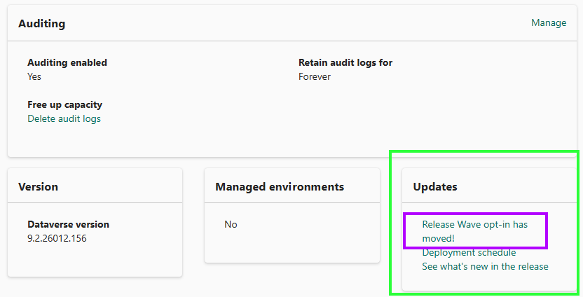 wave opt-in has moved