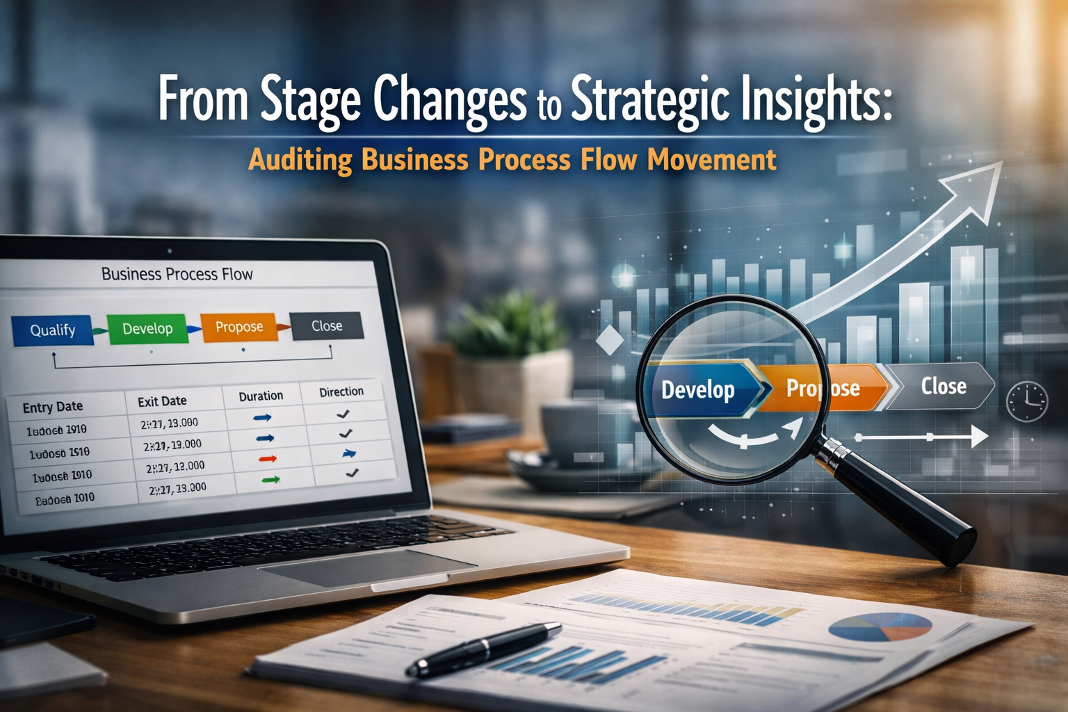 Auditing Business Process Flow Stage movements